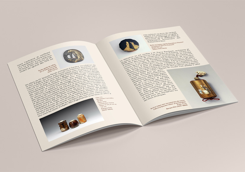 Design graphique de la revue Baur p3